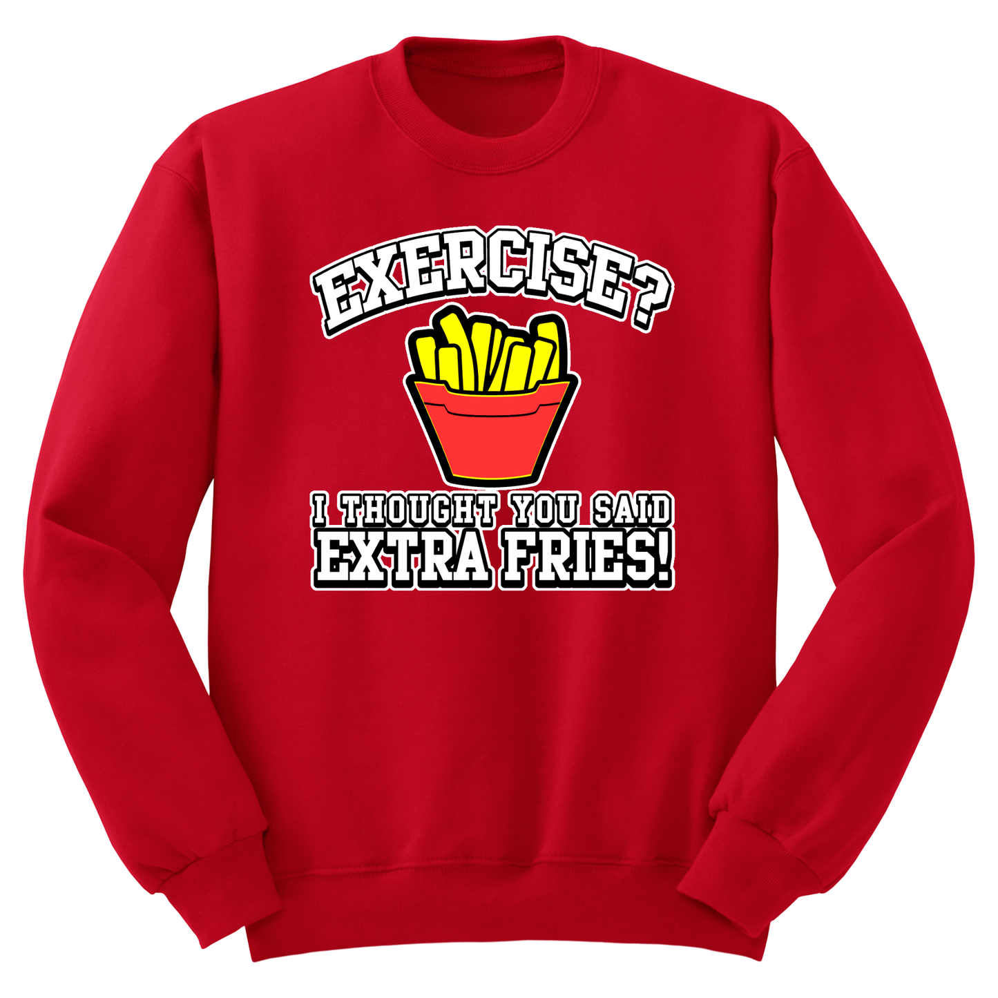 Extra Fries Crewneck Sweater