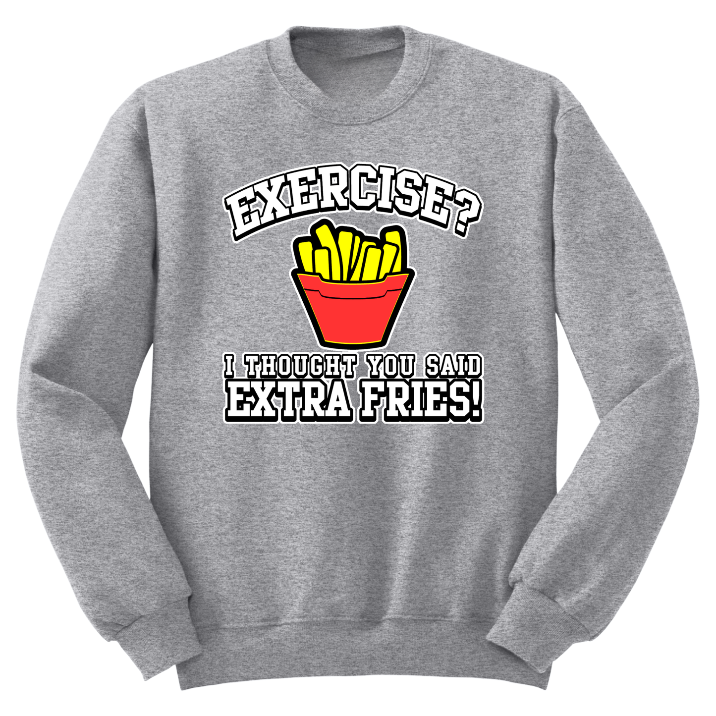 Extra Fries Crewneck Sweater
