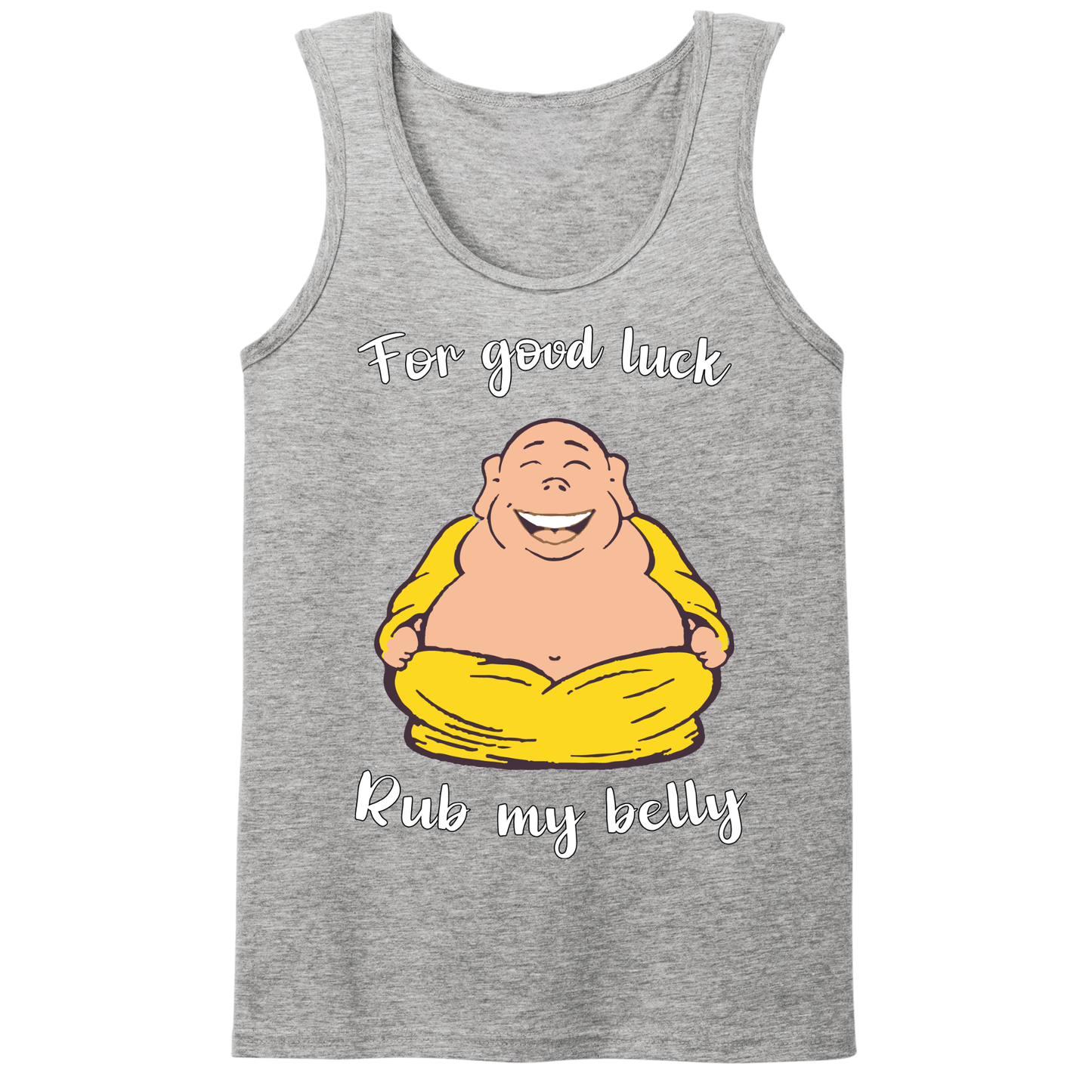 Rub My Belly Mens Tank Top