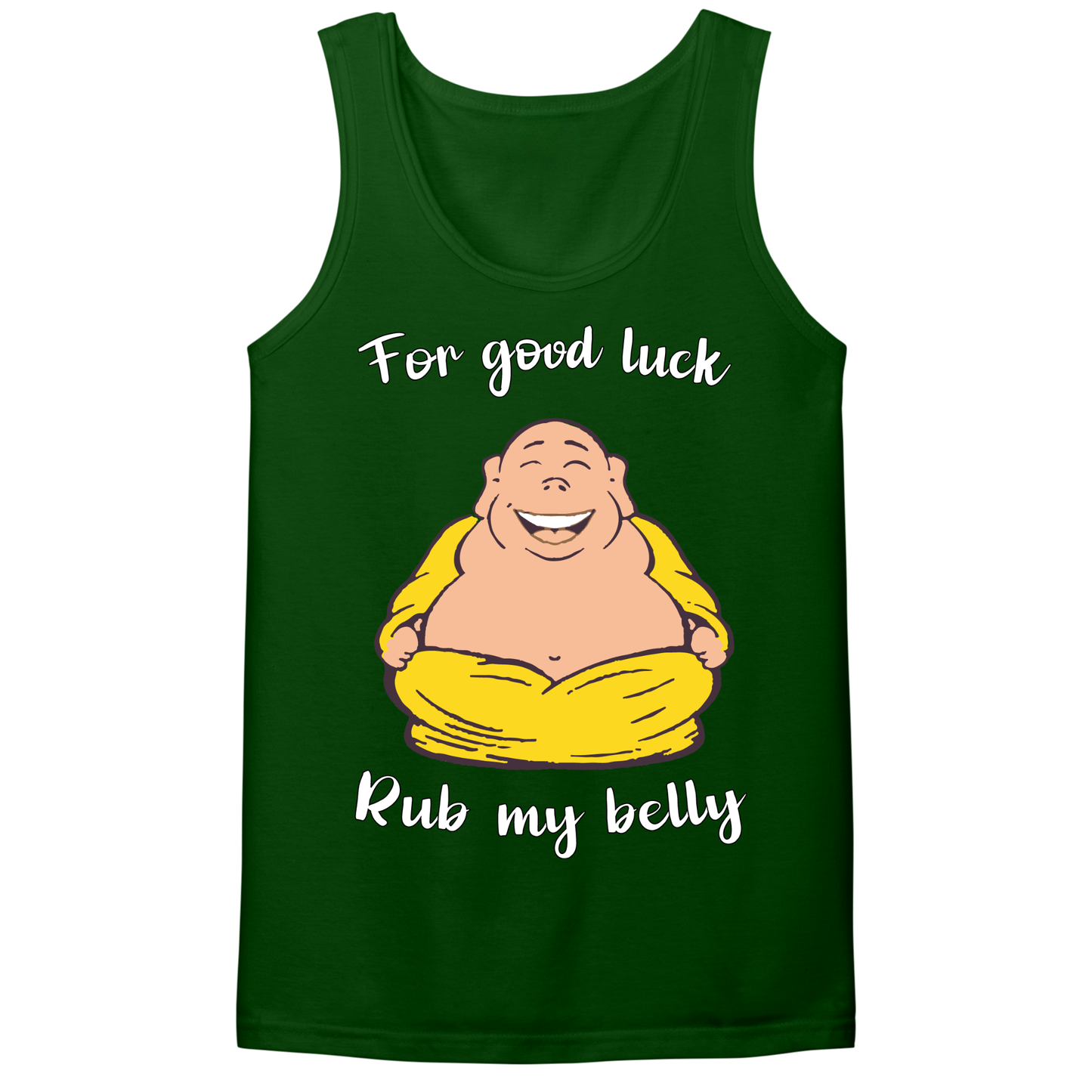 Rub My Belly Mens Tank Top