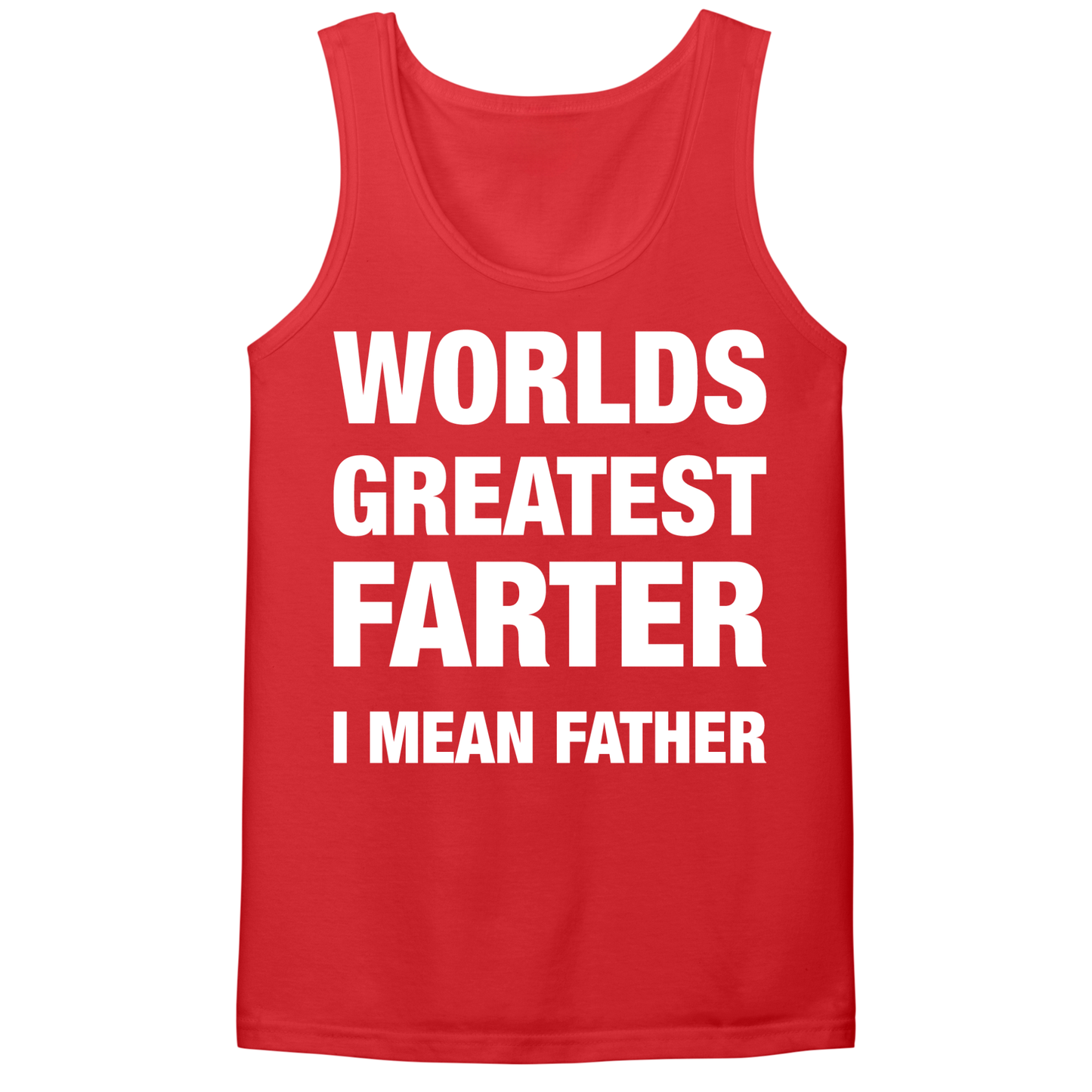 World's Greatest Farter Mens Tank Top