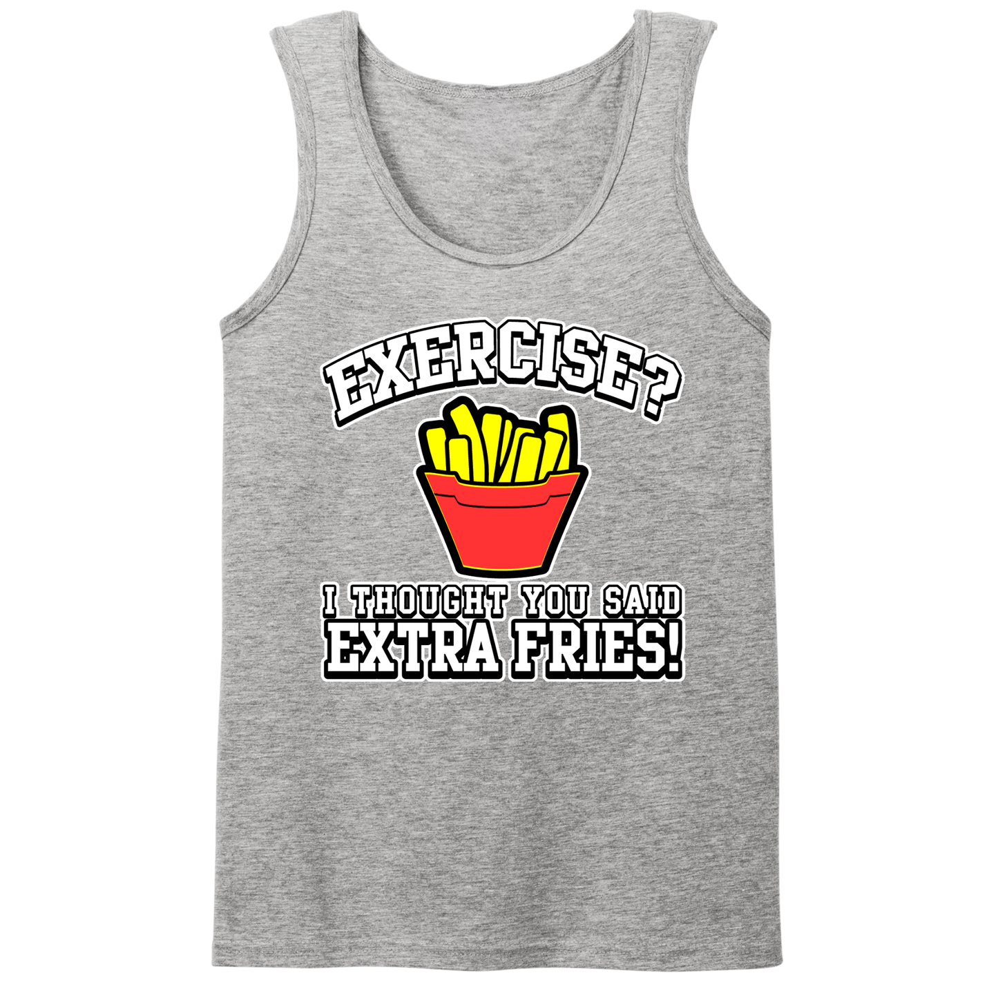 Extra Fries Mens Tank Top