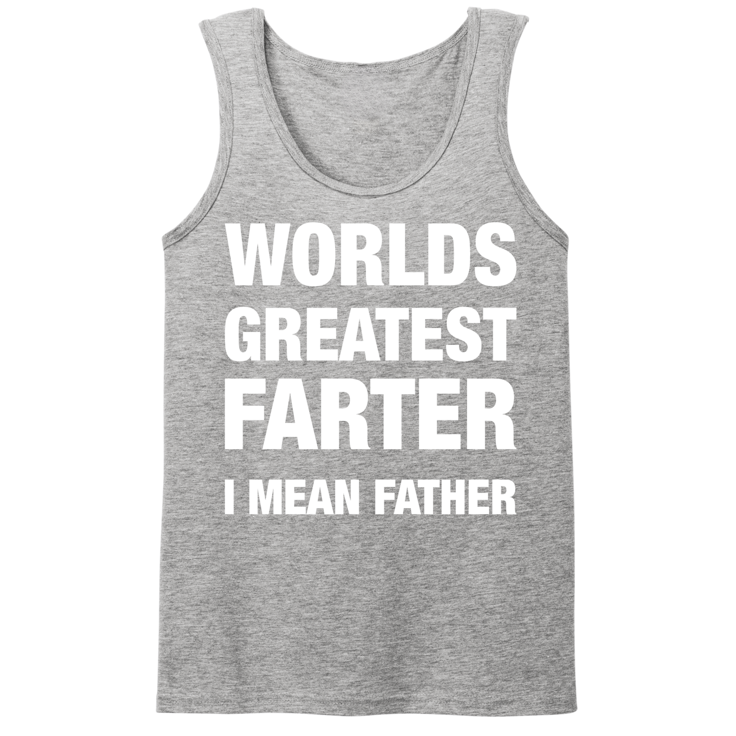 World's Greatest Farter Mens Tank Top