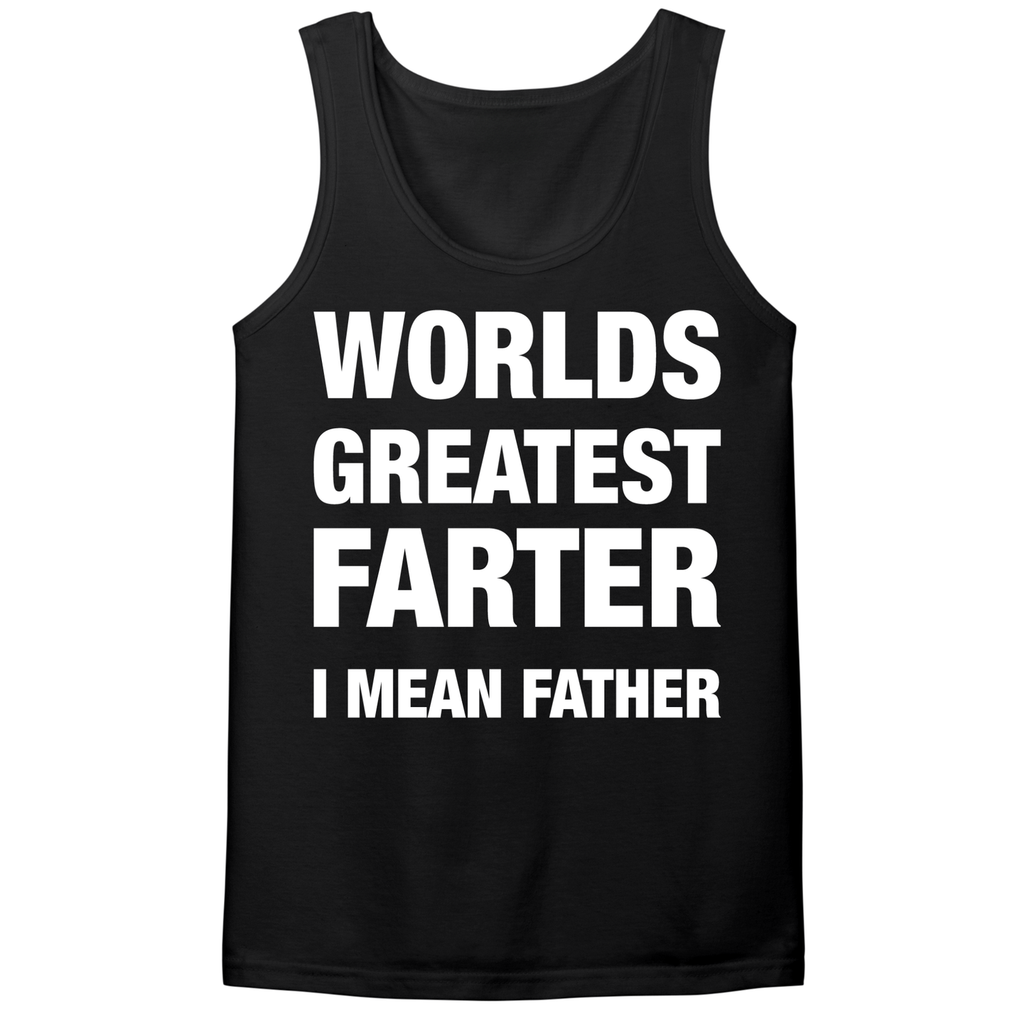 World's Greatest Farter Mens Tank Top