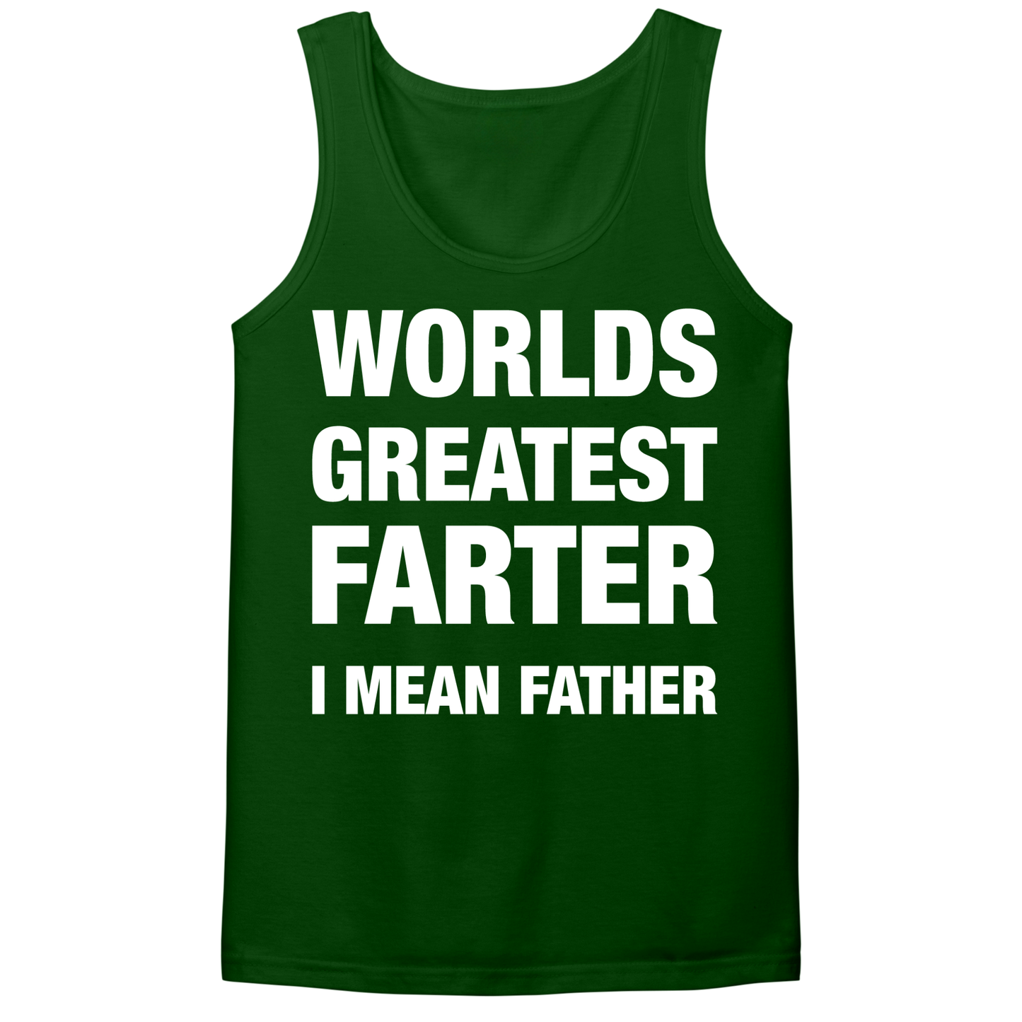 World's Greatest Farter Mens Tank Top