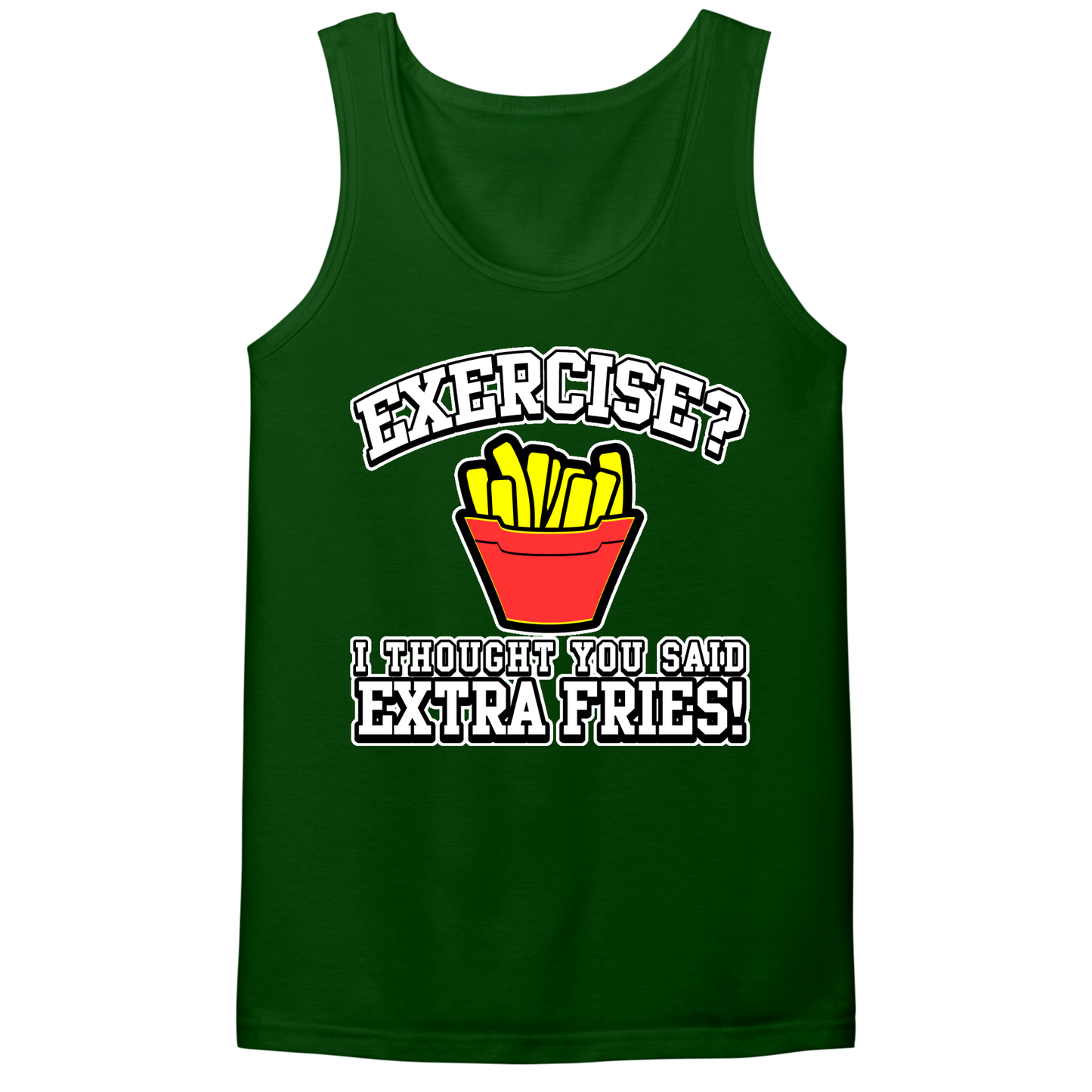Extra Fries Mens Tank Top