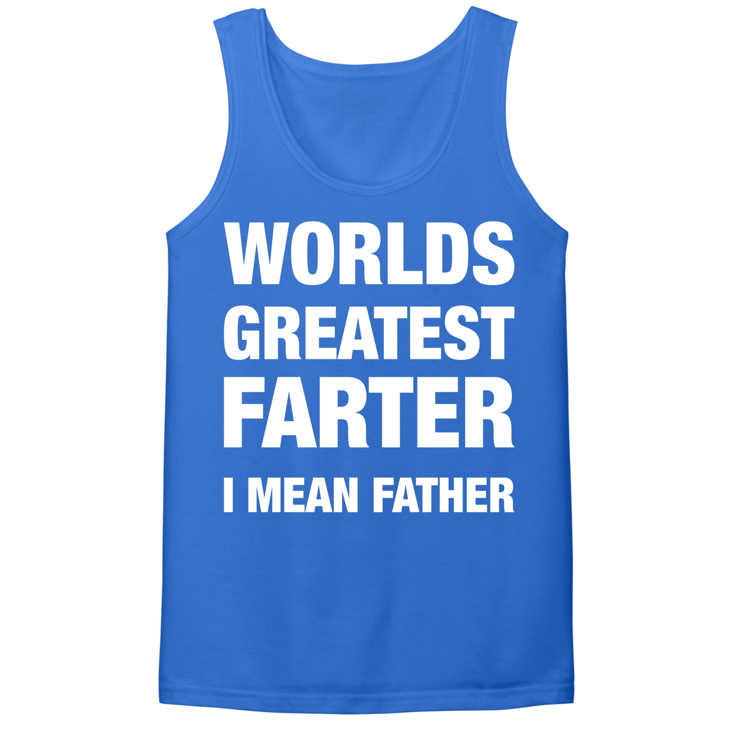World's Greatest Farter Mens Tank Top