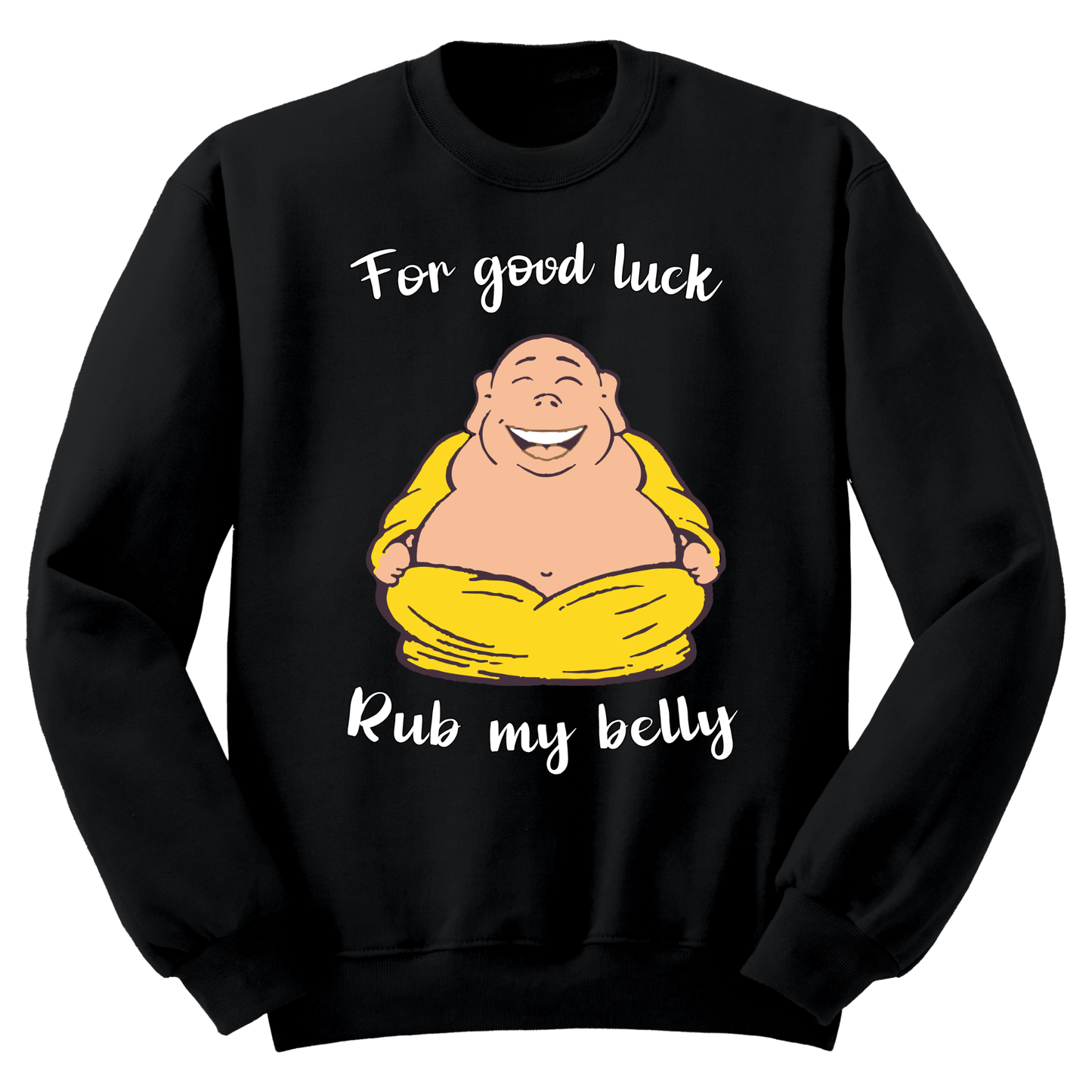 Rub My Belly Crewneck Sweater