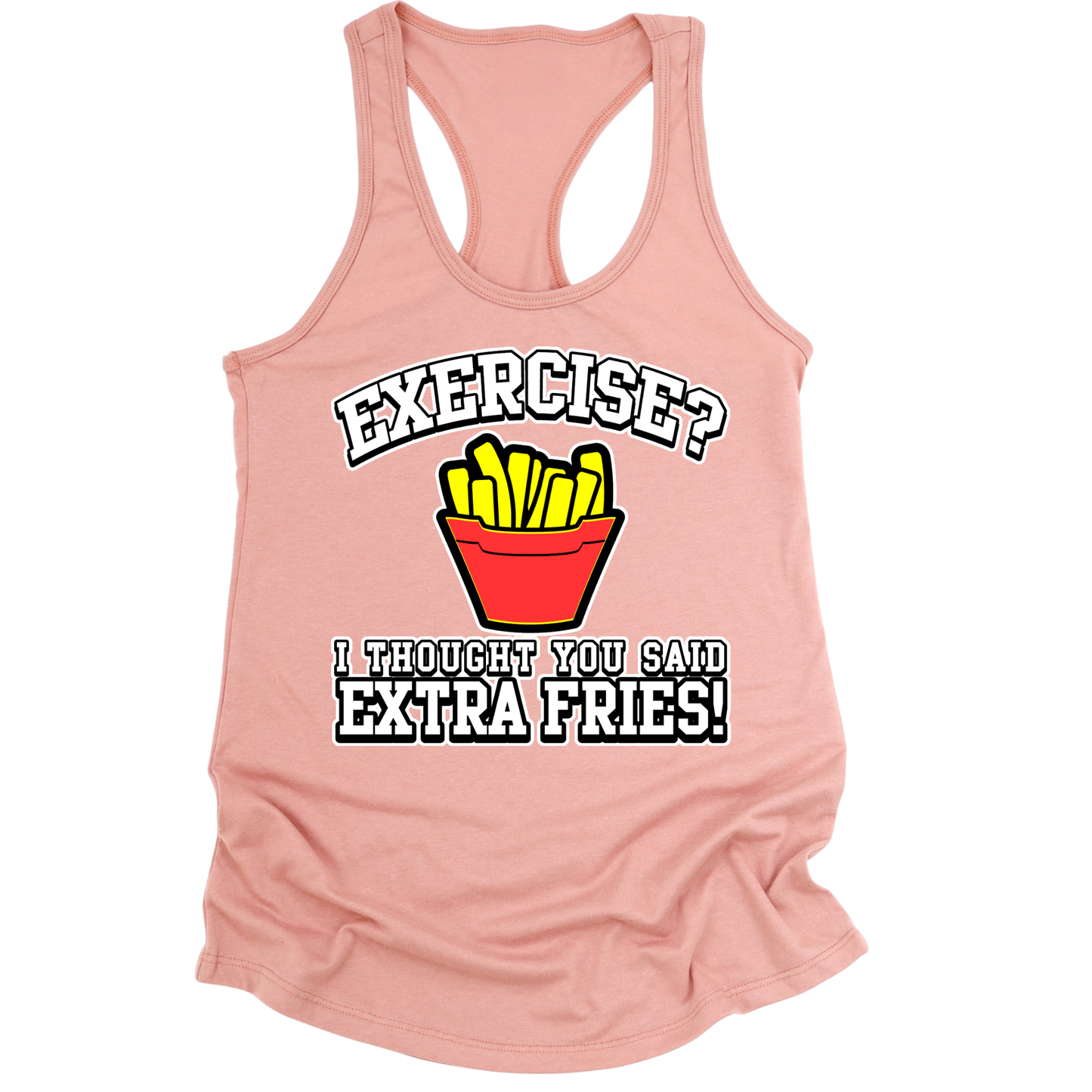 Extra Fries Womens Tank Top