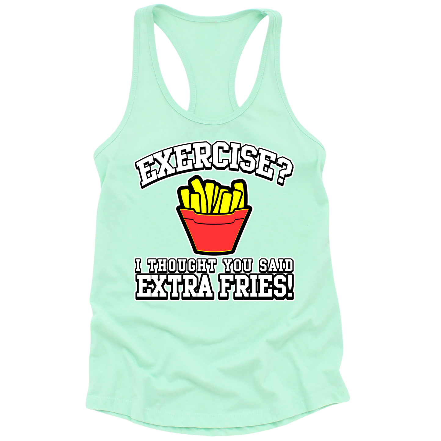 Extra Fries Womens Tank Top