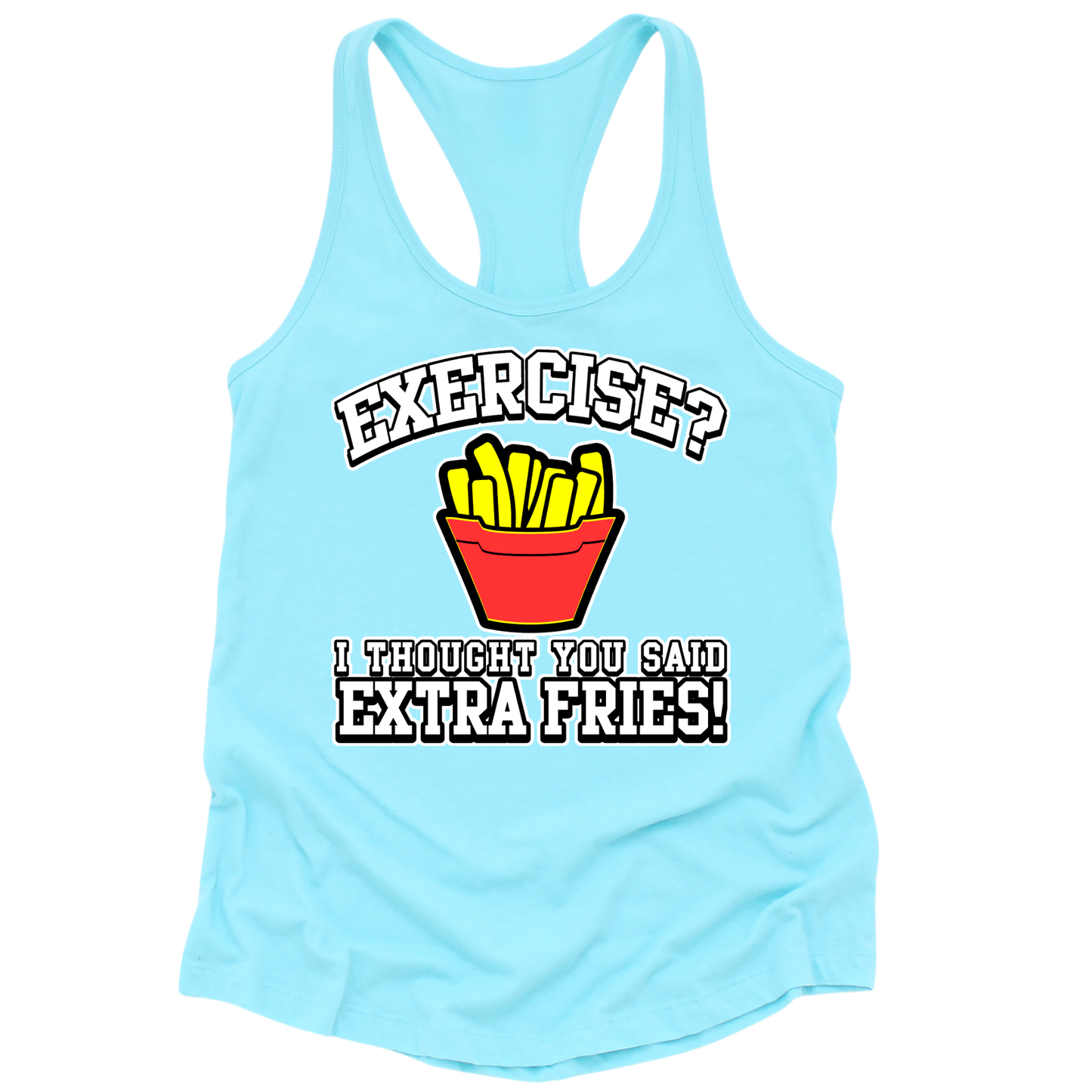 Extra Fries Womens Tank Top