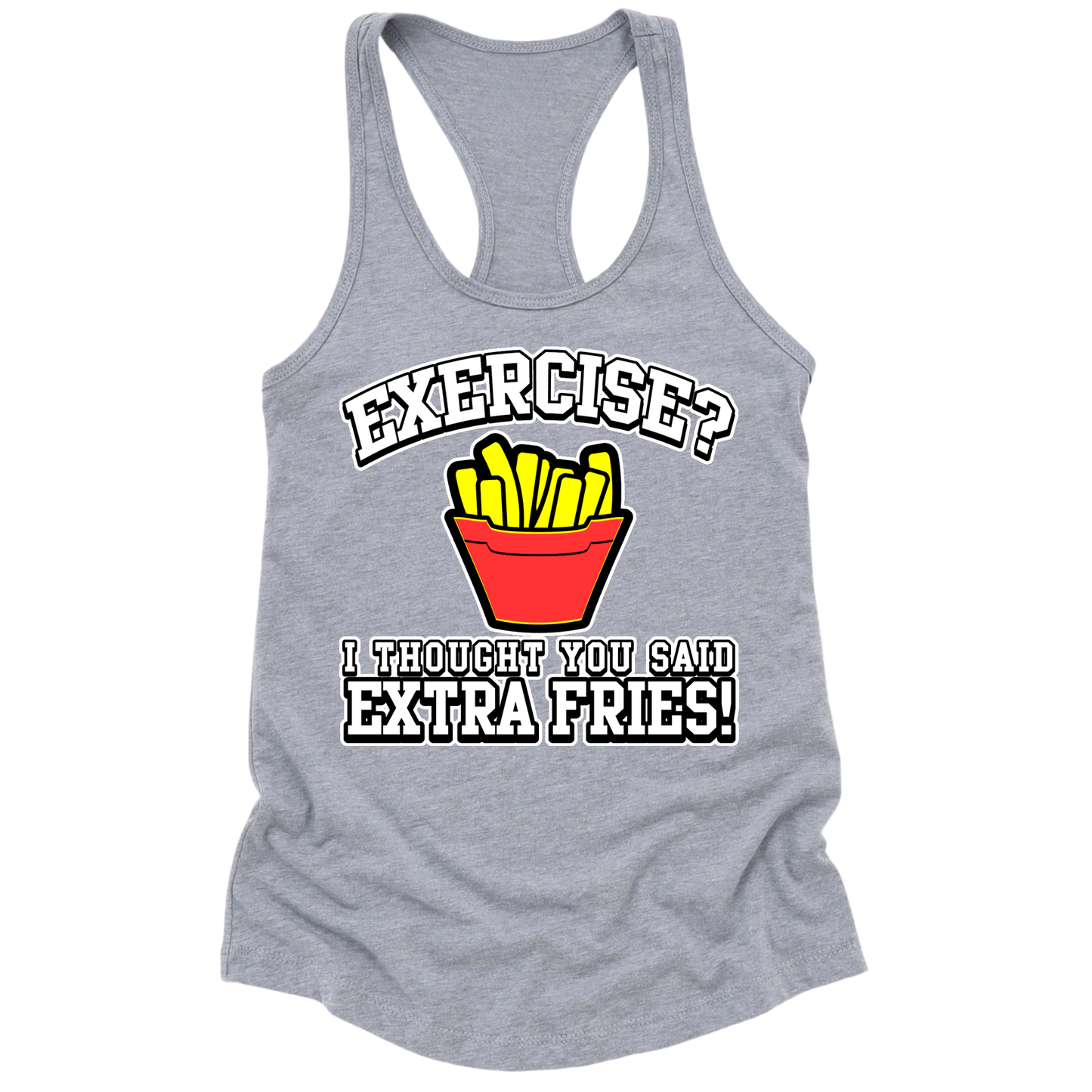 Extra Fries Womens Tank Top