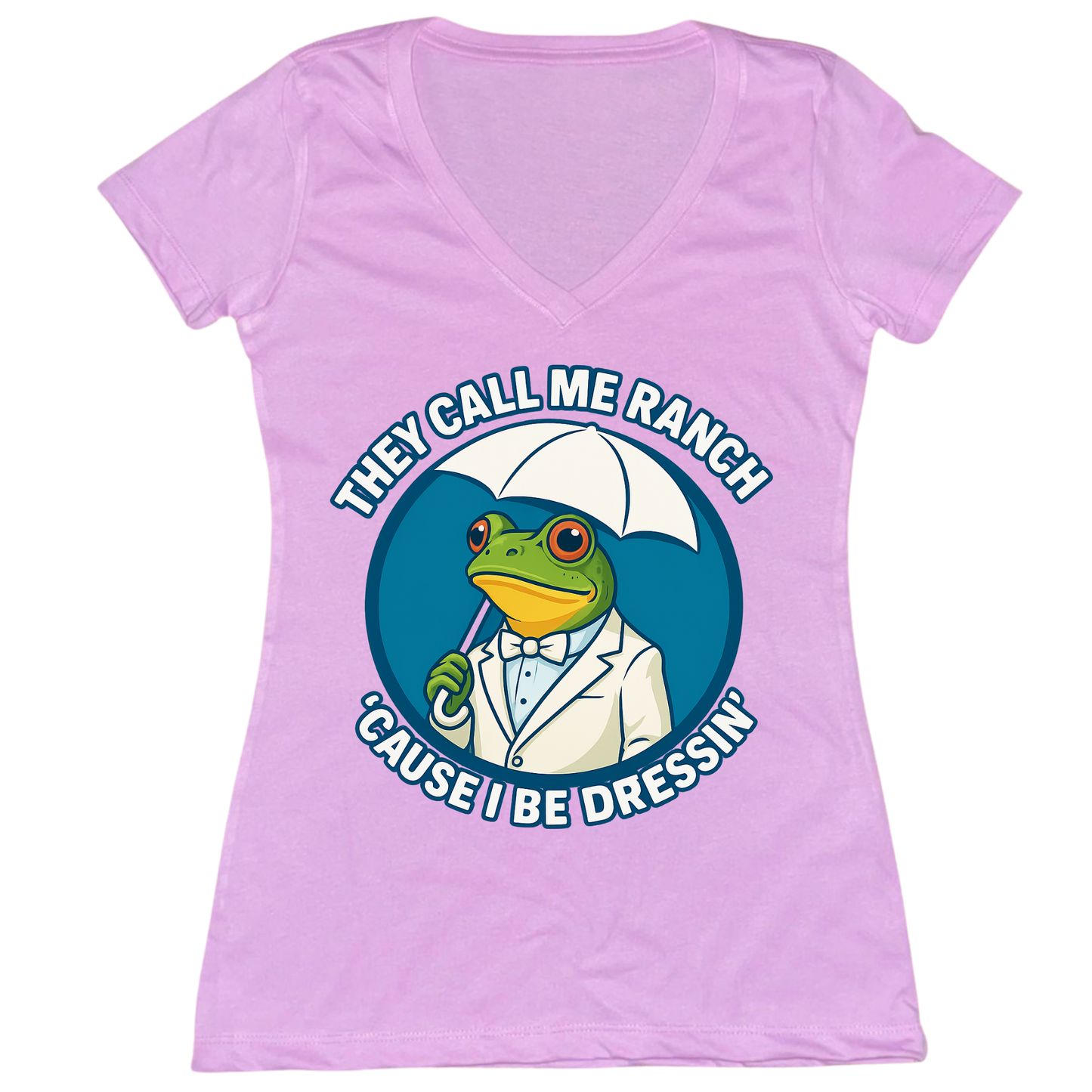 Call Me Ranch Womens V-Neck Tee