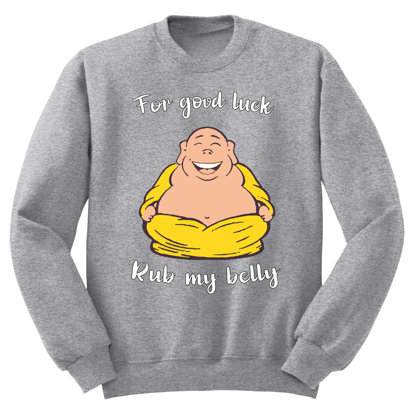 Rub My Belly Crewneck Sweater
