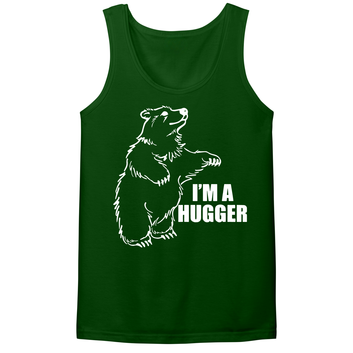 I'm A Hugger Mens Tank Top