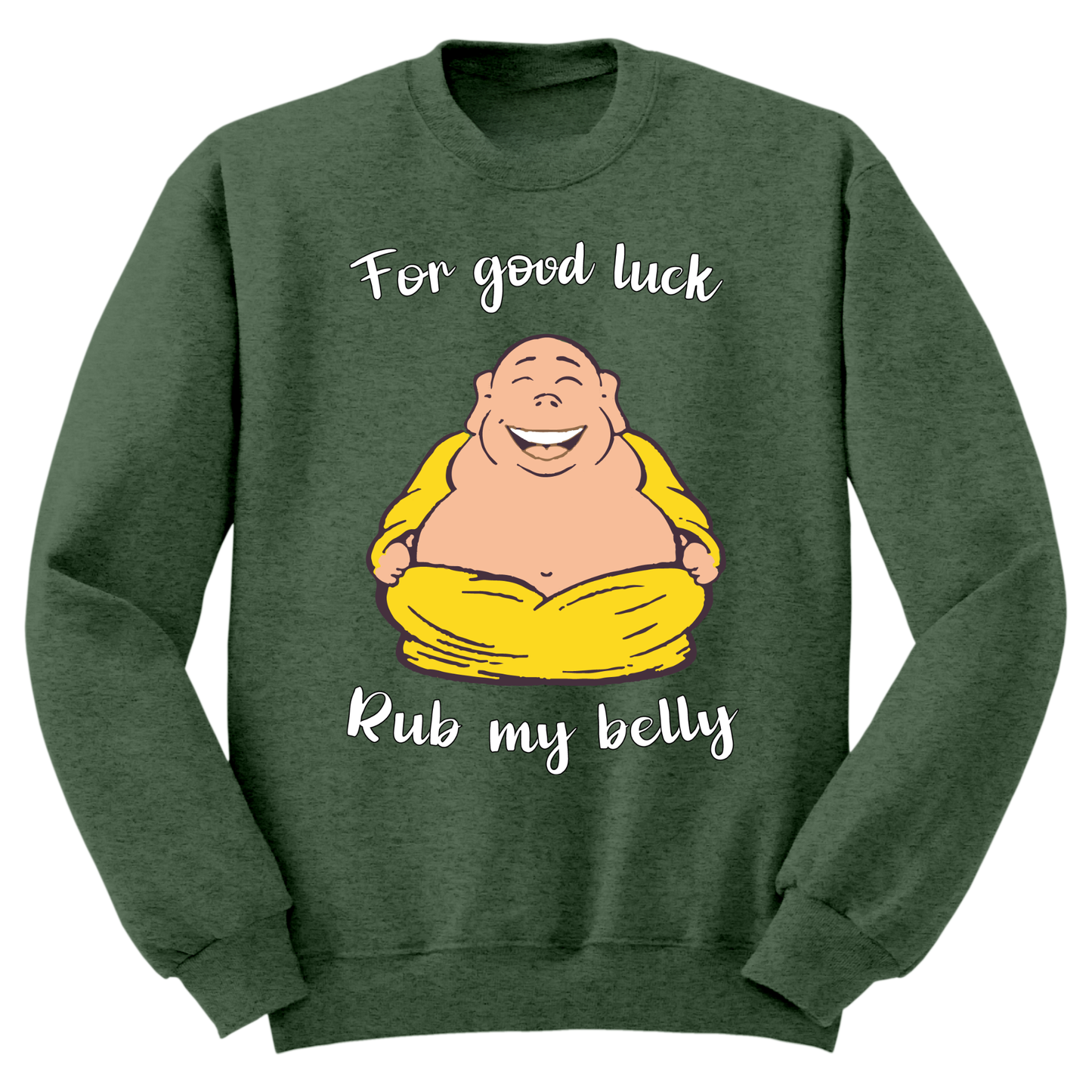 Rub My Belly Crewneck Sweater