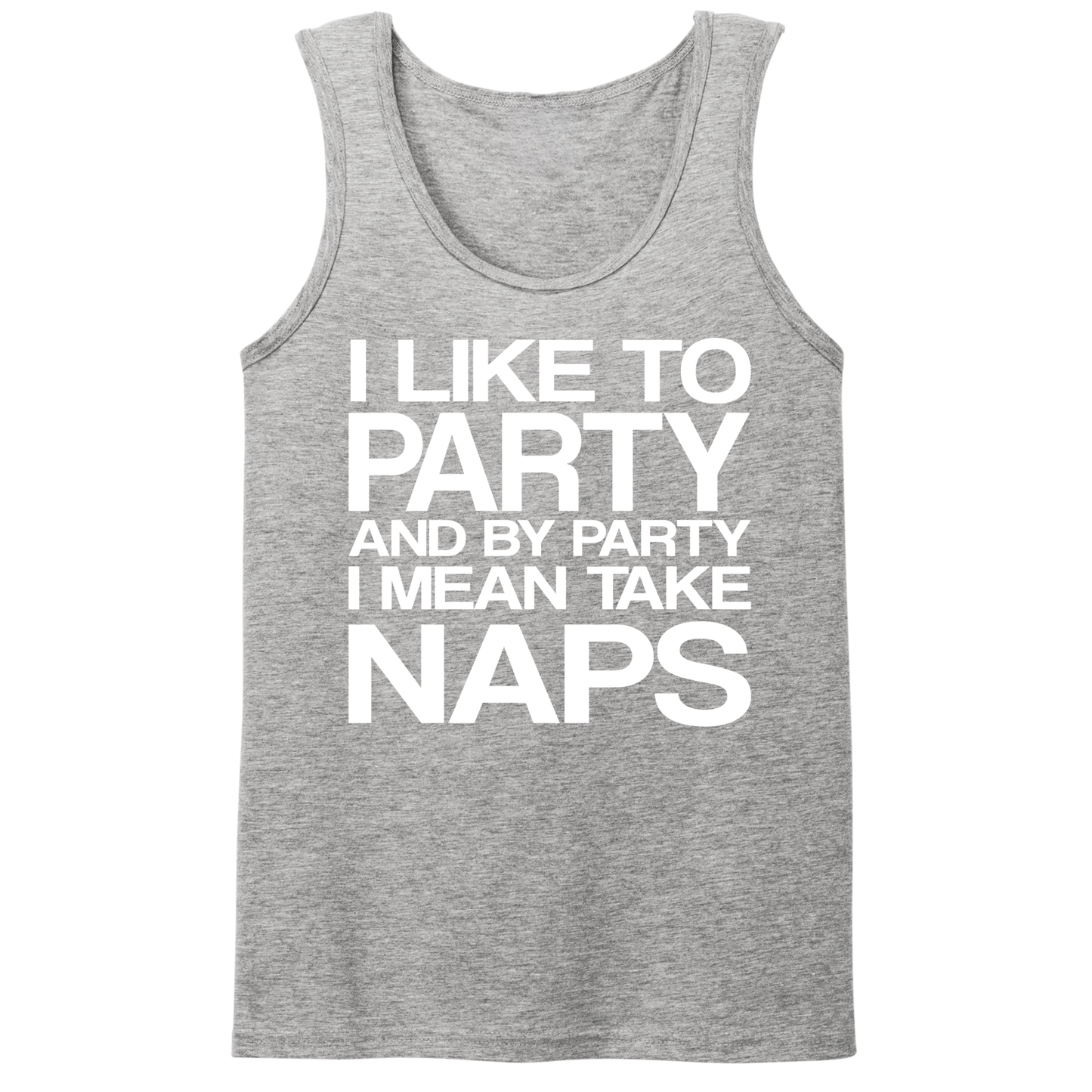 I Like To Party Mens Tank Top