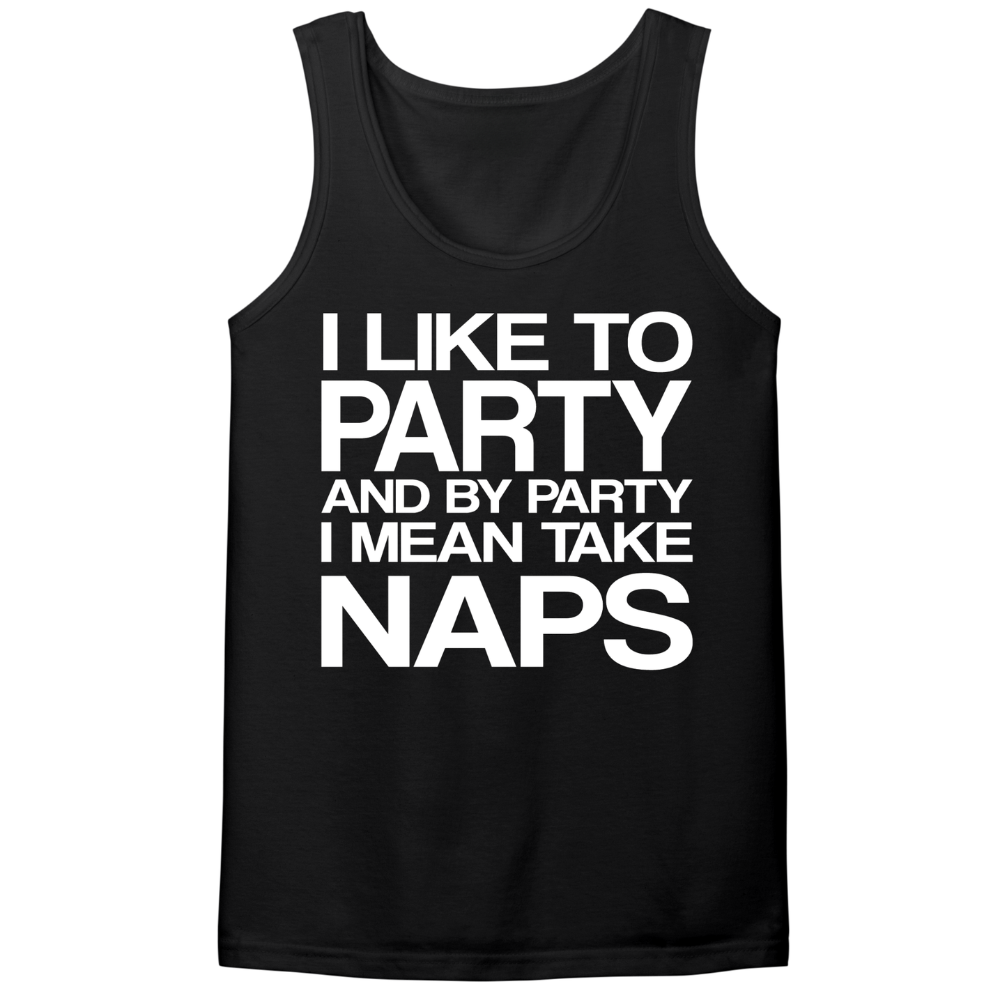 I Like To Party Mens Tank Top