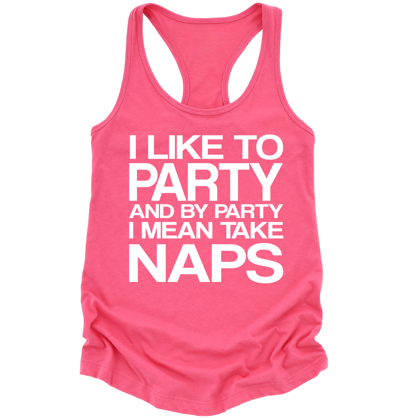 I Like To Party Womens Tank Top