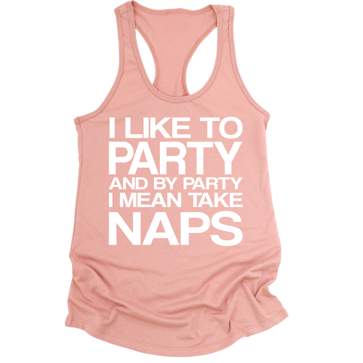 I Like To Party Womens Tank Top