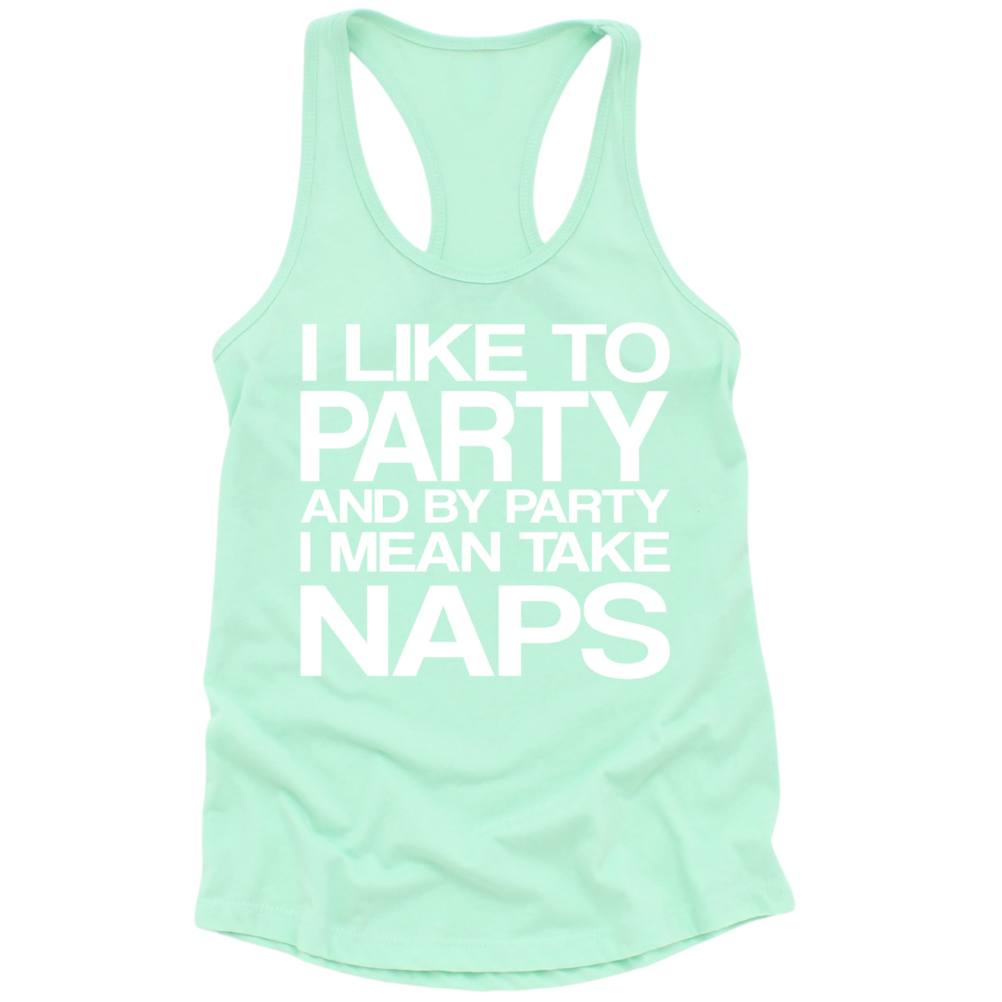 I Like To Party Womens Tank Top