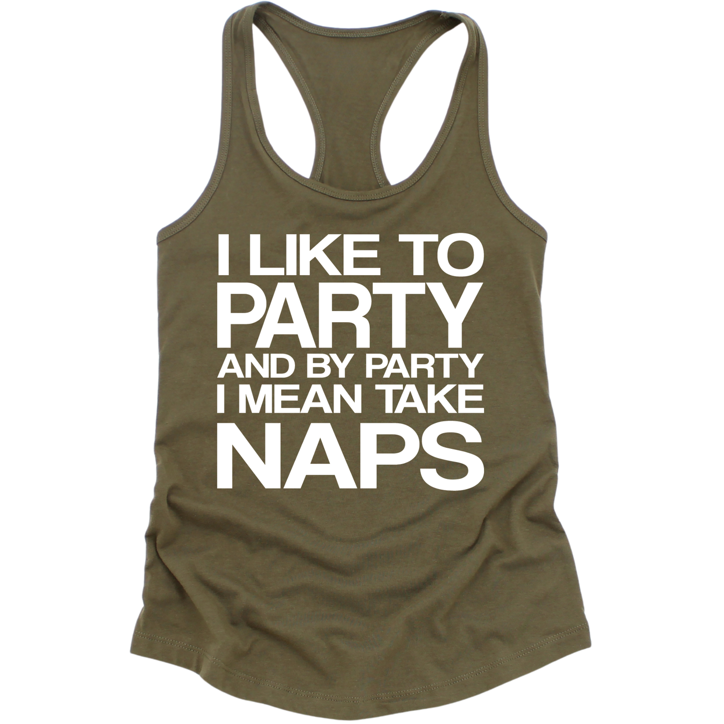 I Like To Party Womens Tank Top