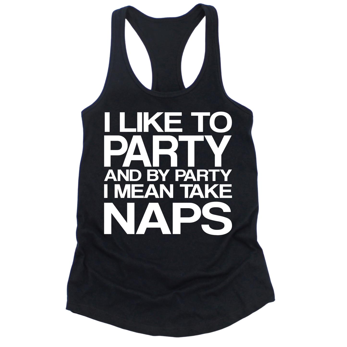 I Like To Party Womens Tank Top