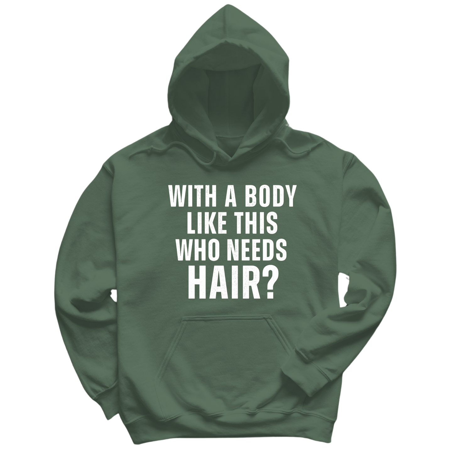 Who Needs Hair Hoodie