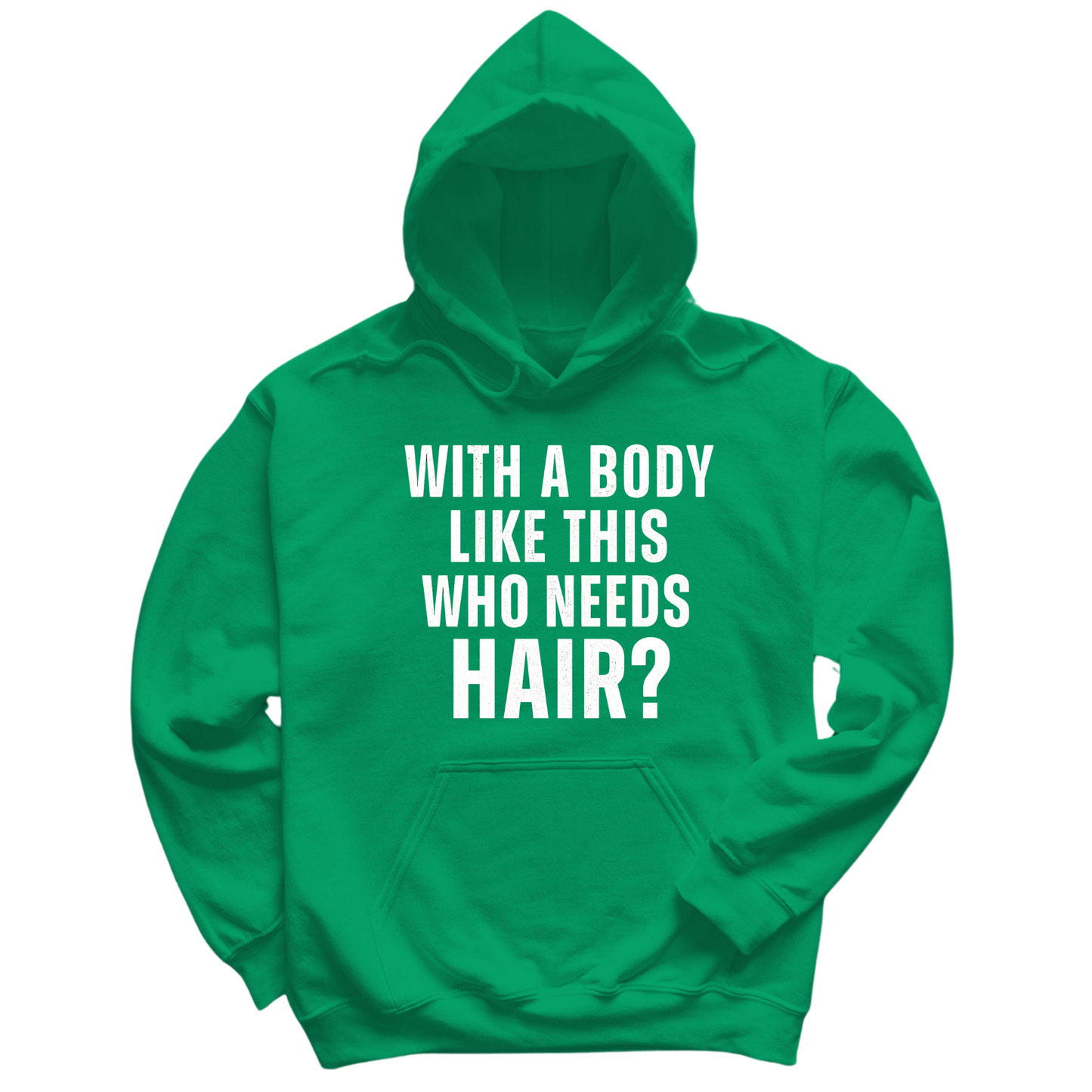 Who Needs Hair Hoodie