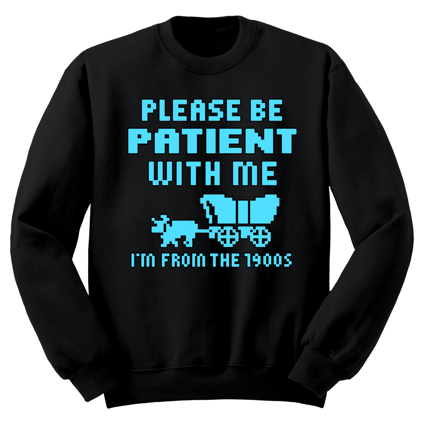 Please Be Patient Crewneck Sweater