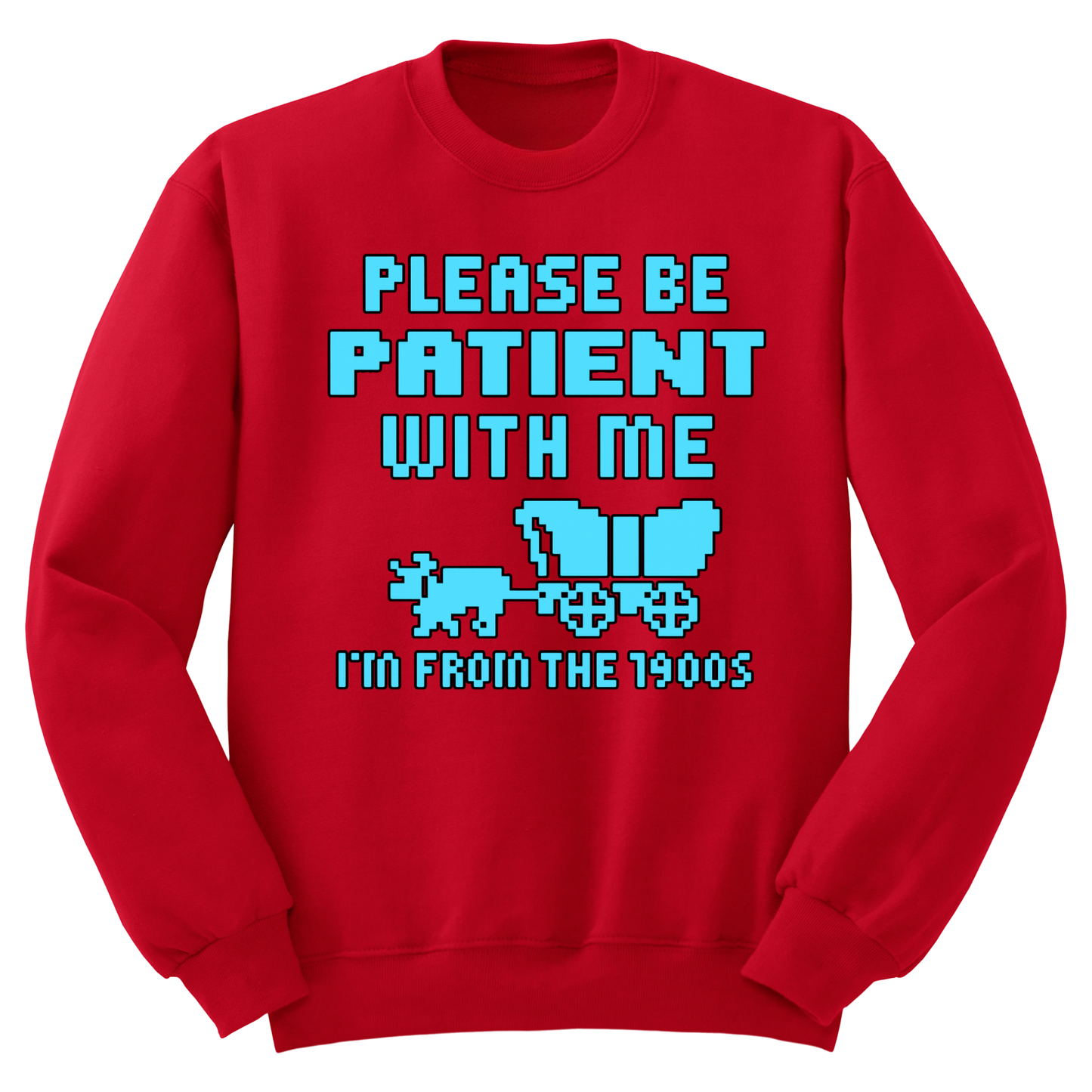 Please Be Patient Crewneck Sweater