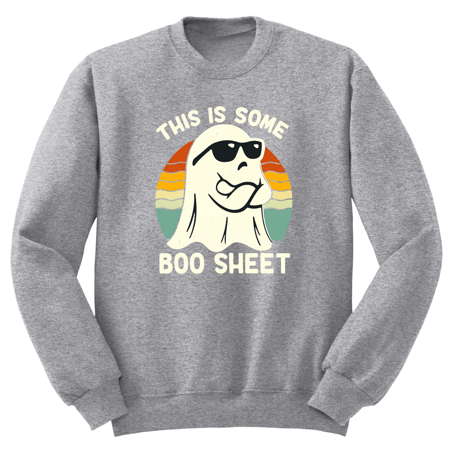 This Is Boo Sheet Crewneck Sweater