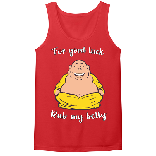 Rub My Belly Mens Tank Top