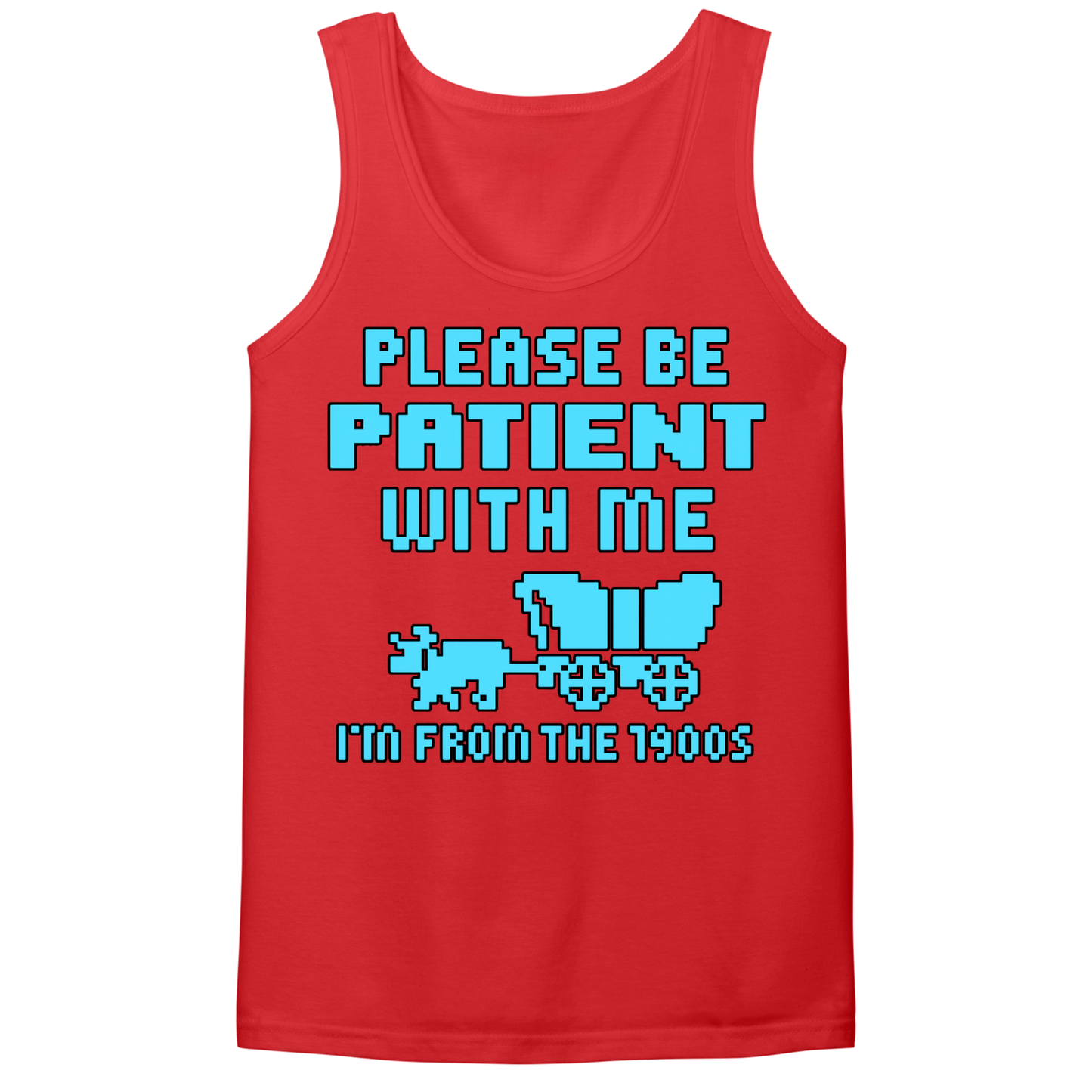 Please Be Patient Mens Tank Top