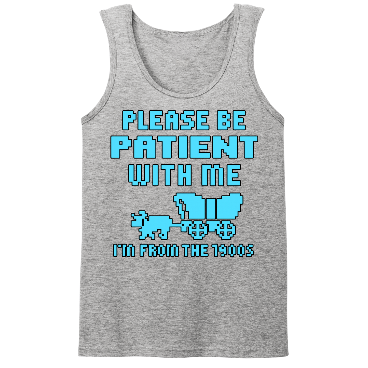 Please Be Patient Mens Tank Top