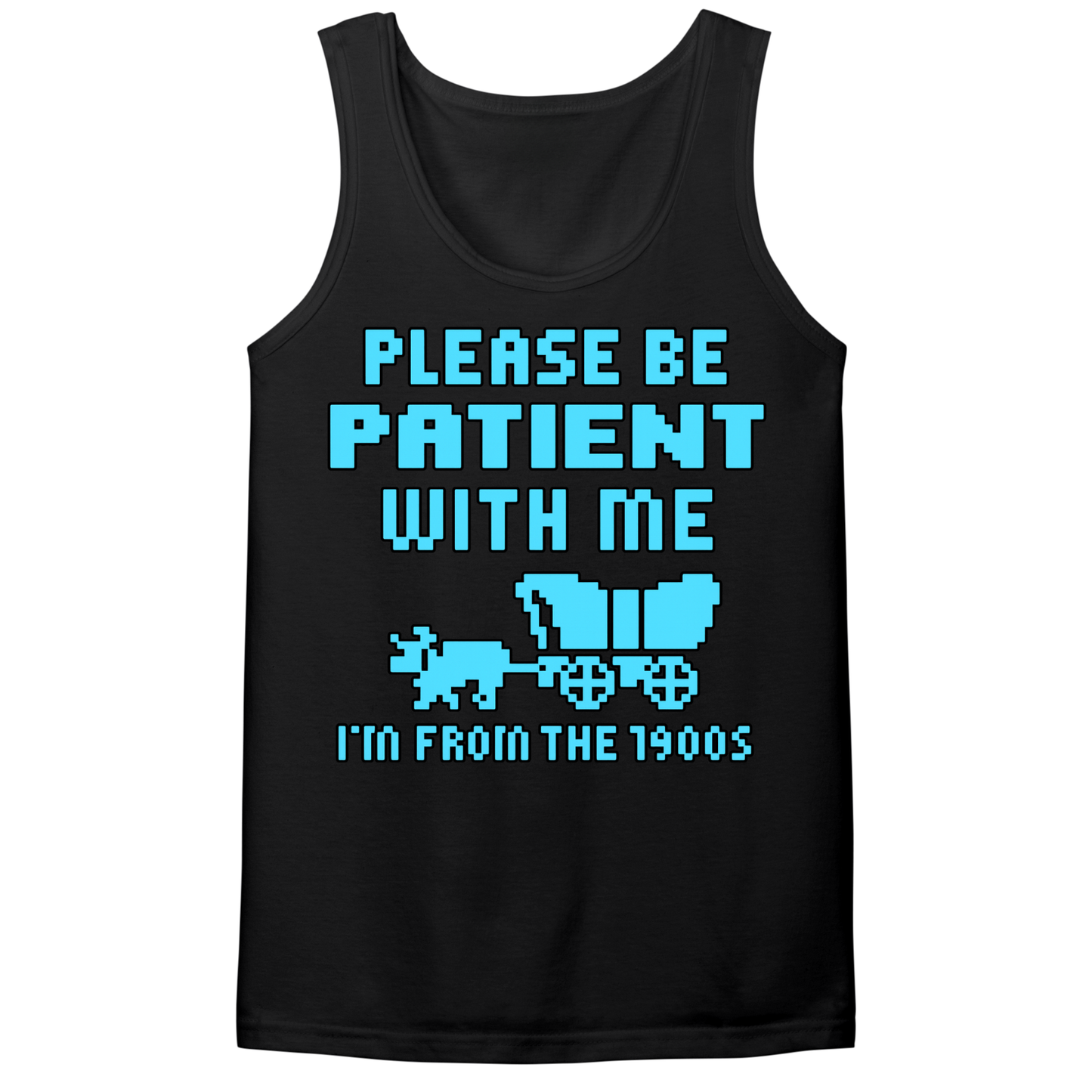 Please Be Patient Mens Tank Top