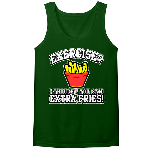 Extra Fries Mens Tank Top