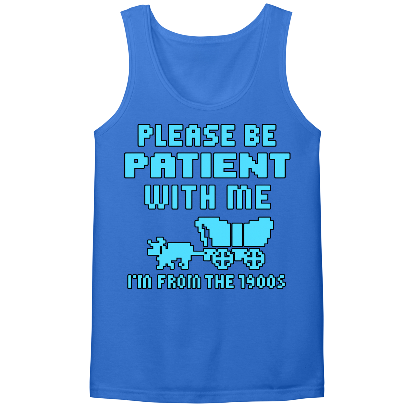 Please Be Patient Mens Tank Top