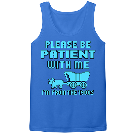 Please Be Patient Mens Tank Top