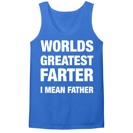 World's Greatest Farter Mens Tank Top