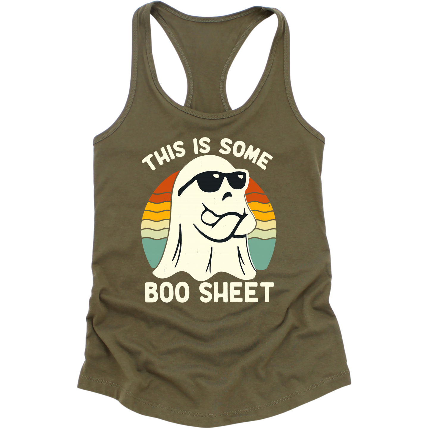This Is Boo Sheet Womens Tank Top
