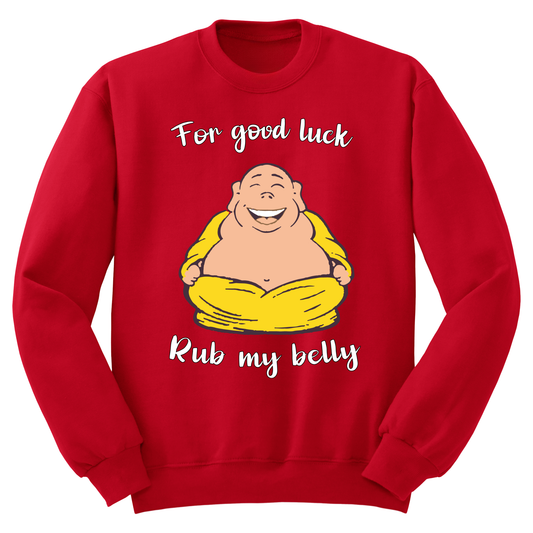 Rub My Belly Crewneck Sweater