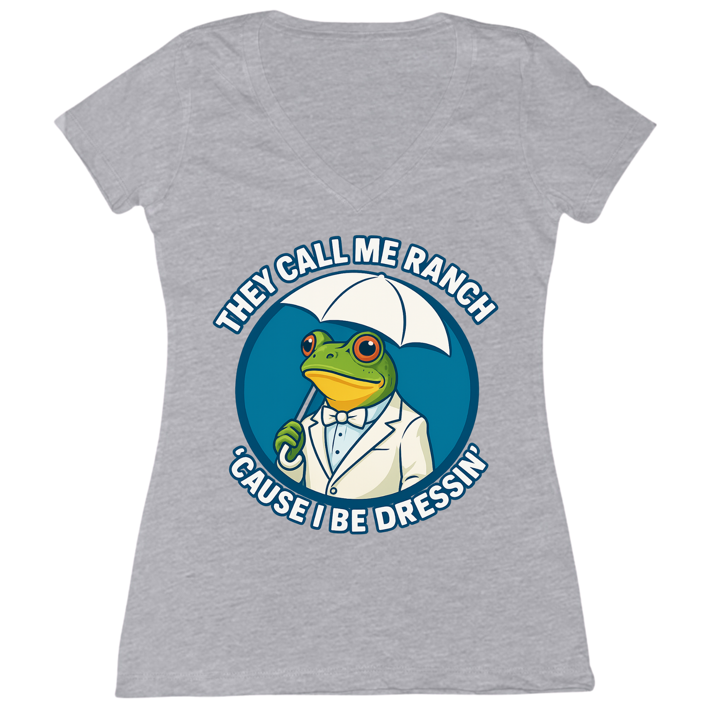 Call Me Ranch Womens V-Neck Tee