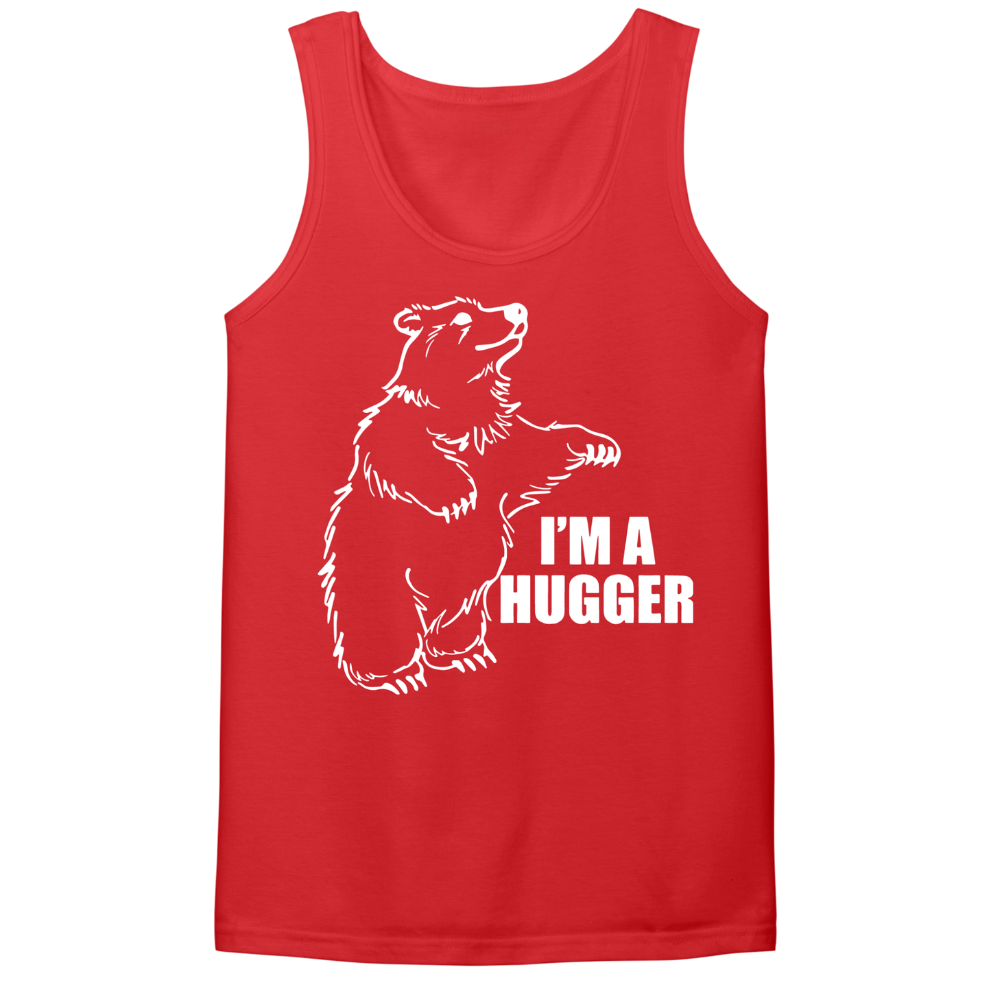 I'm A Hugger Mens Tank Top